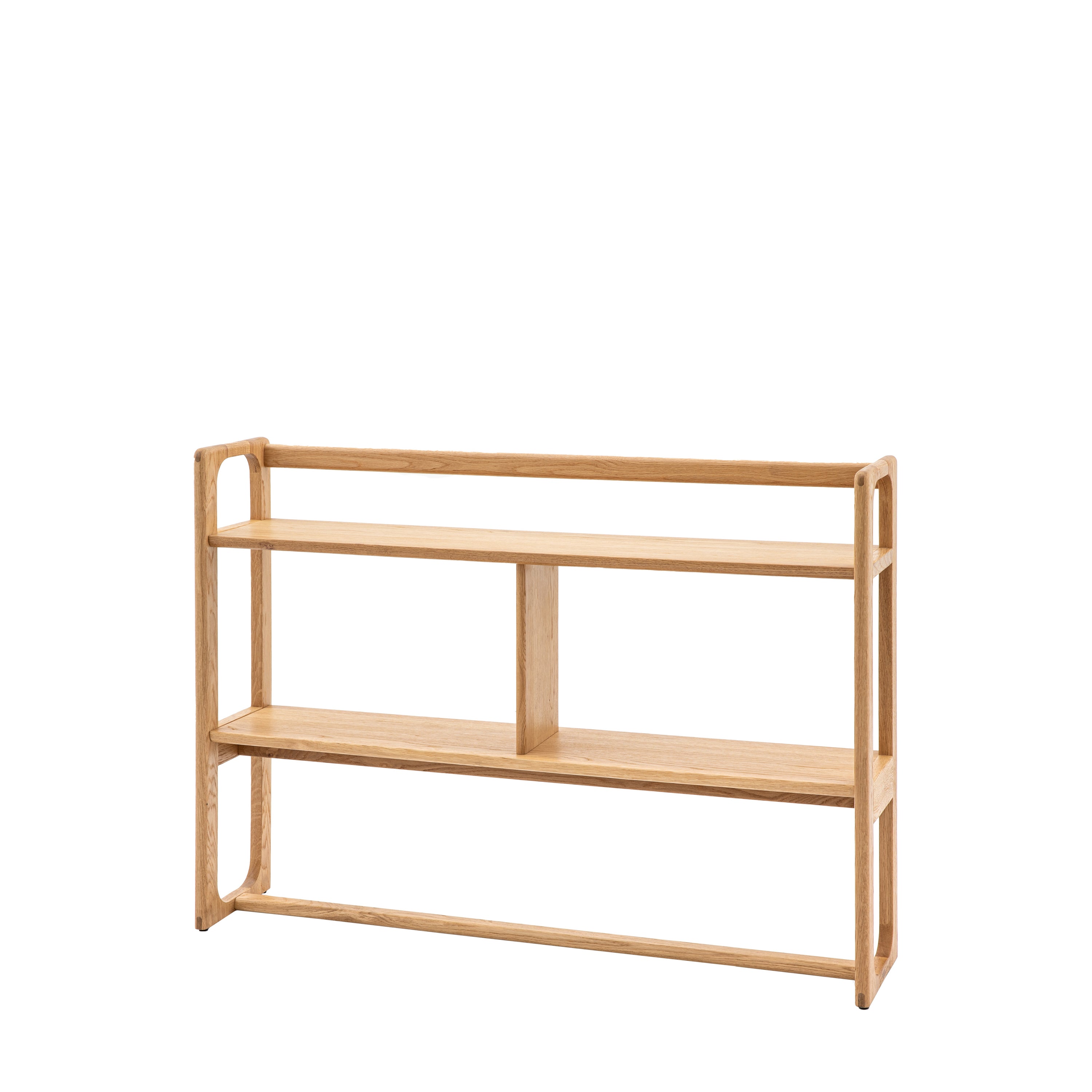 Novu Natural Oak Wood Open Display Wide